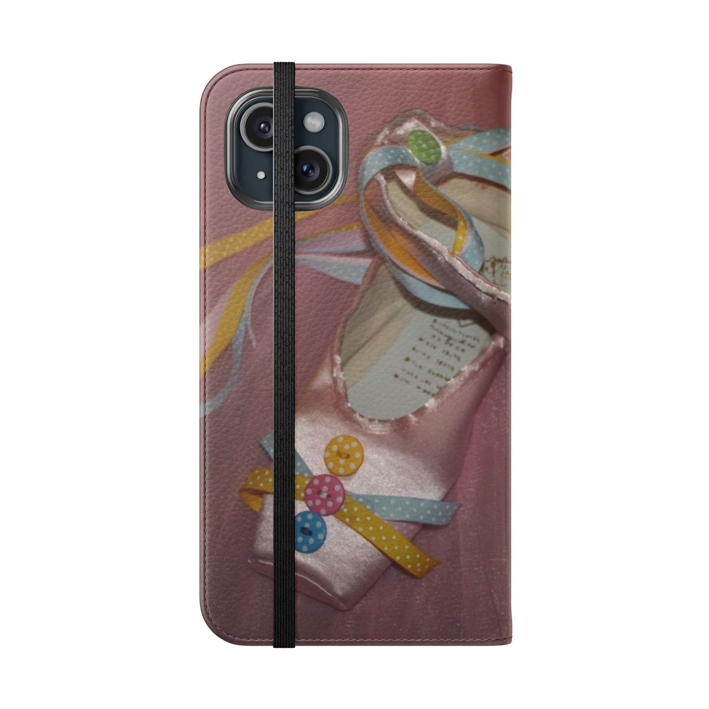 Buttons & Bows Design Flip Case