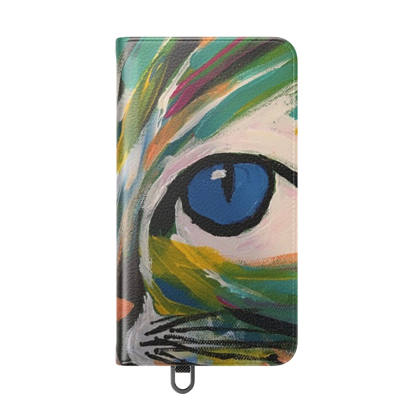 Flip Case-Blue Eyed Cat