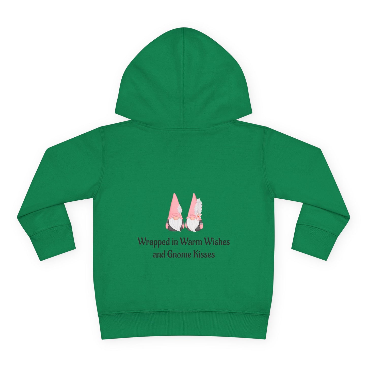 Toddler Hoodie ~ Warm Wishes and Gnome Kisses