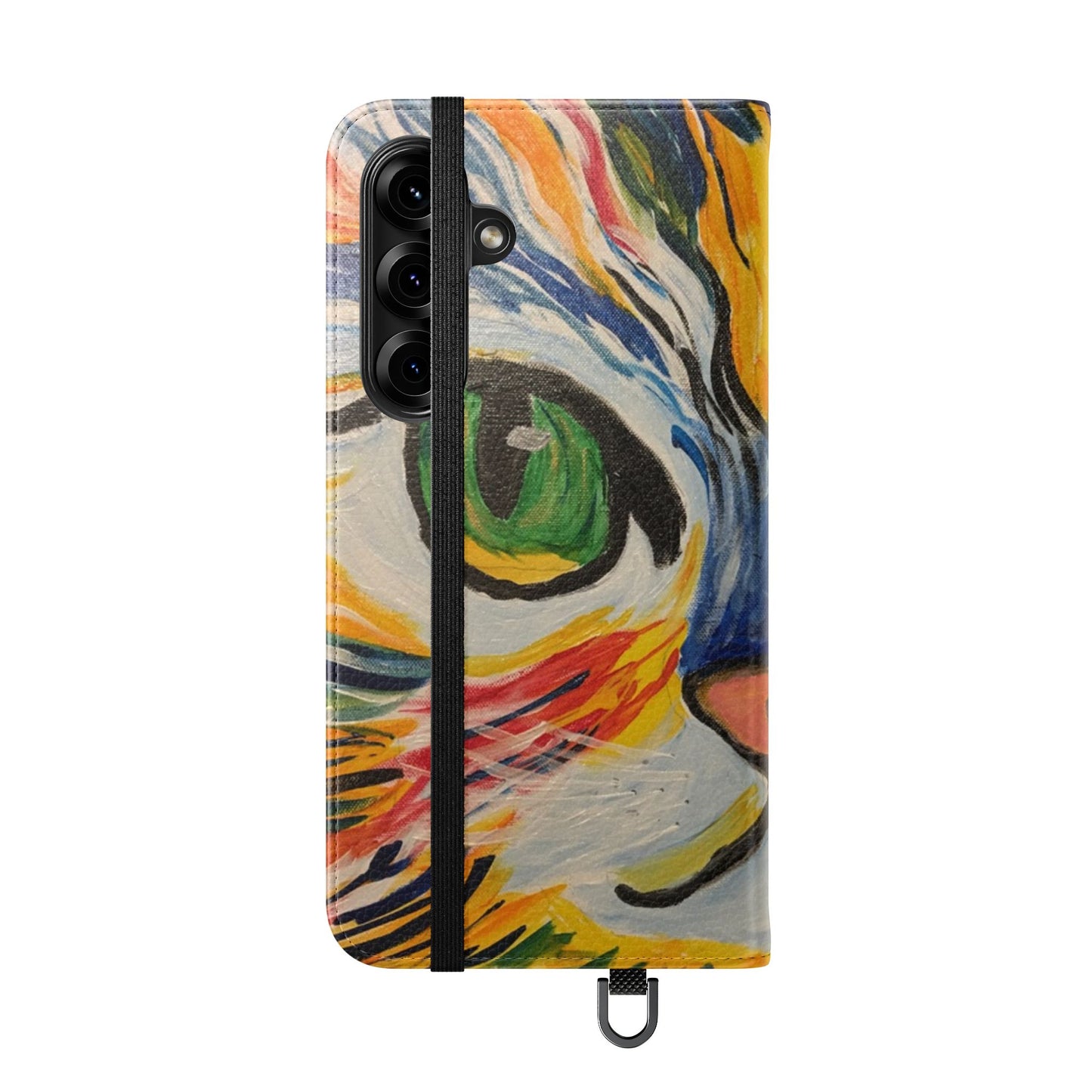 Flip Case-Hazel Eyed Cat