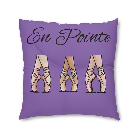 Tufted Floor Pillow~En Pointe