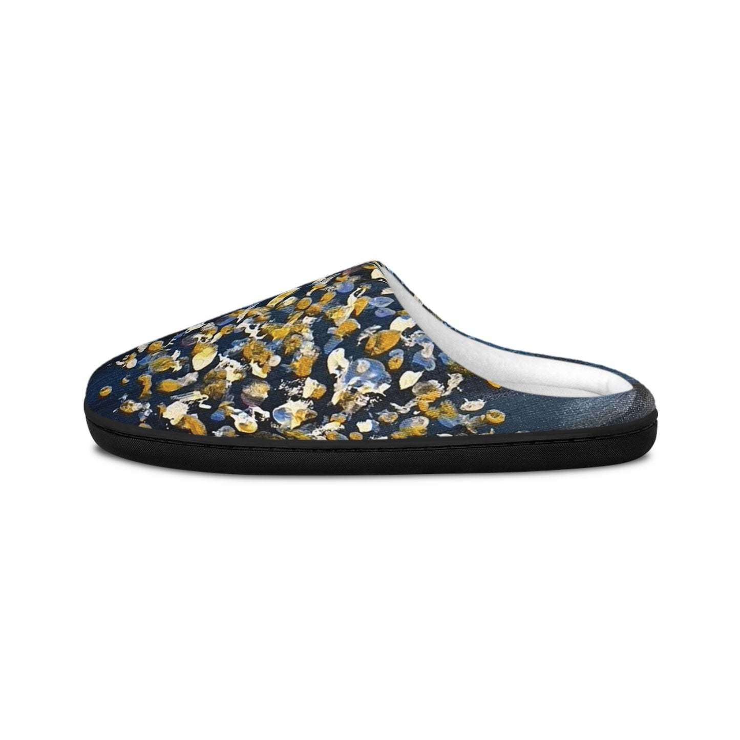 Slippers-Blue Abstract