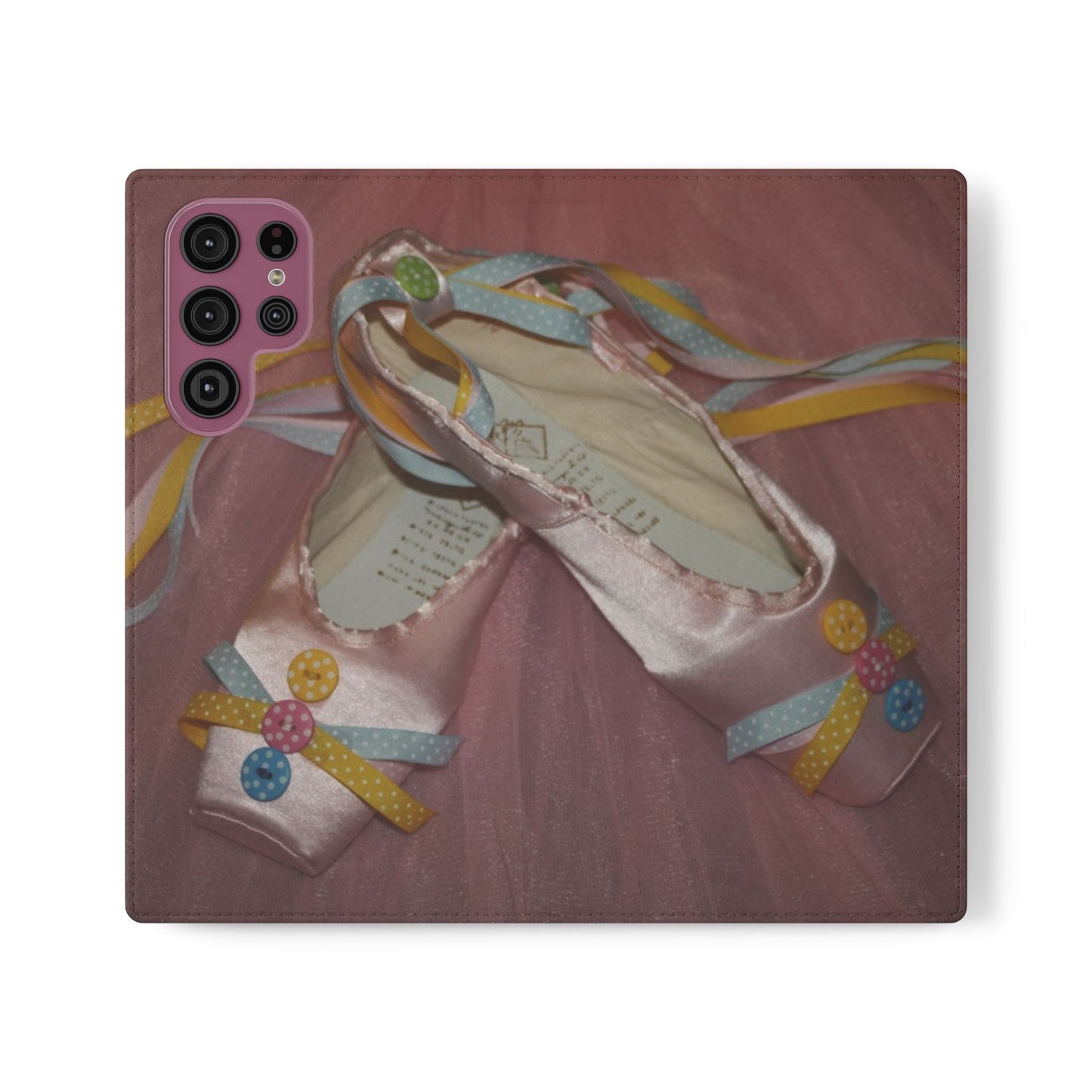 Buttons & Bows Design Flip Case