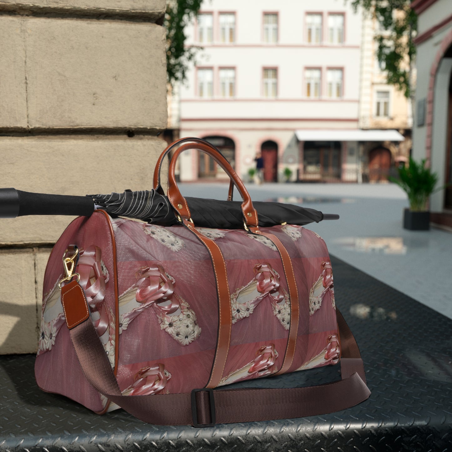 Dance/Travel Bag-Bling Daisy Bling & Pointe Shoes