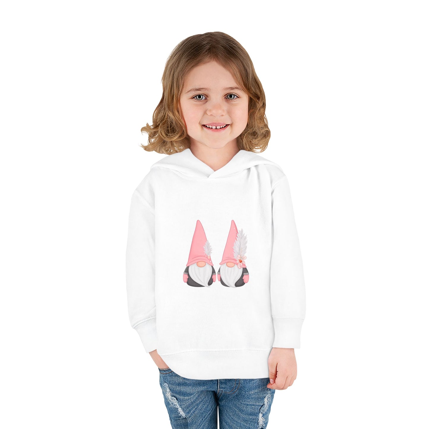 Toddler Hoodie ~ Warm Wishes and Gnome Kisses