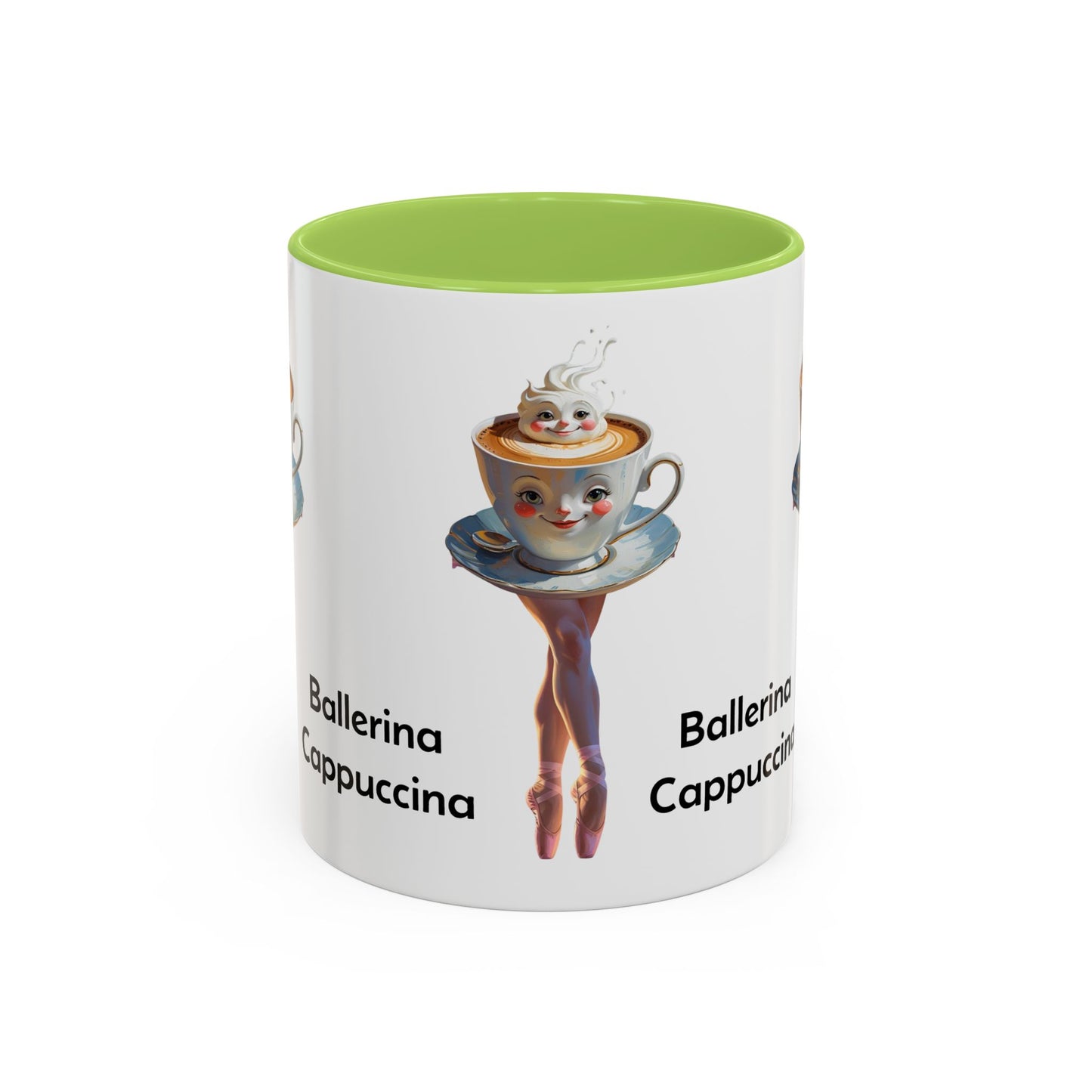 Ballerina Cappuccina Accent Coffee Mug