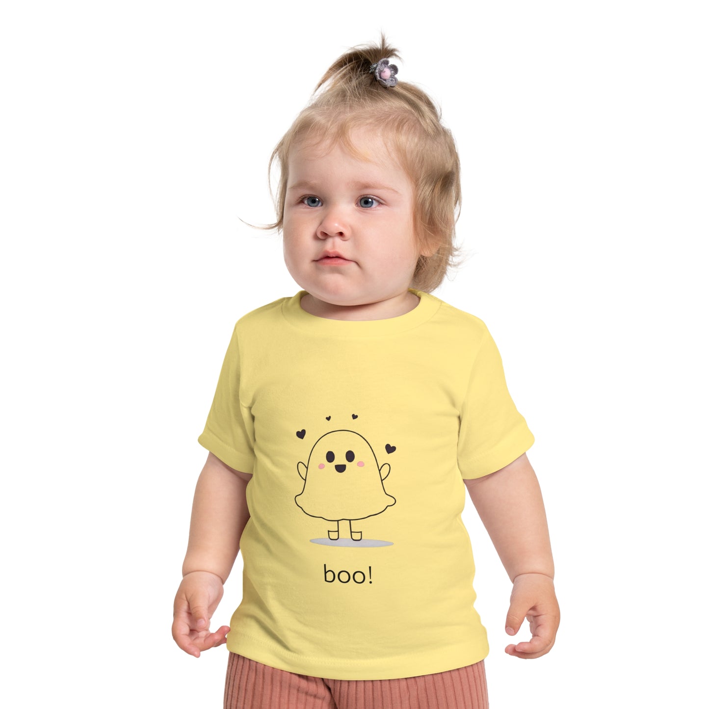 Baby T-Shirt - Cute Ghost Baby Girl Tee