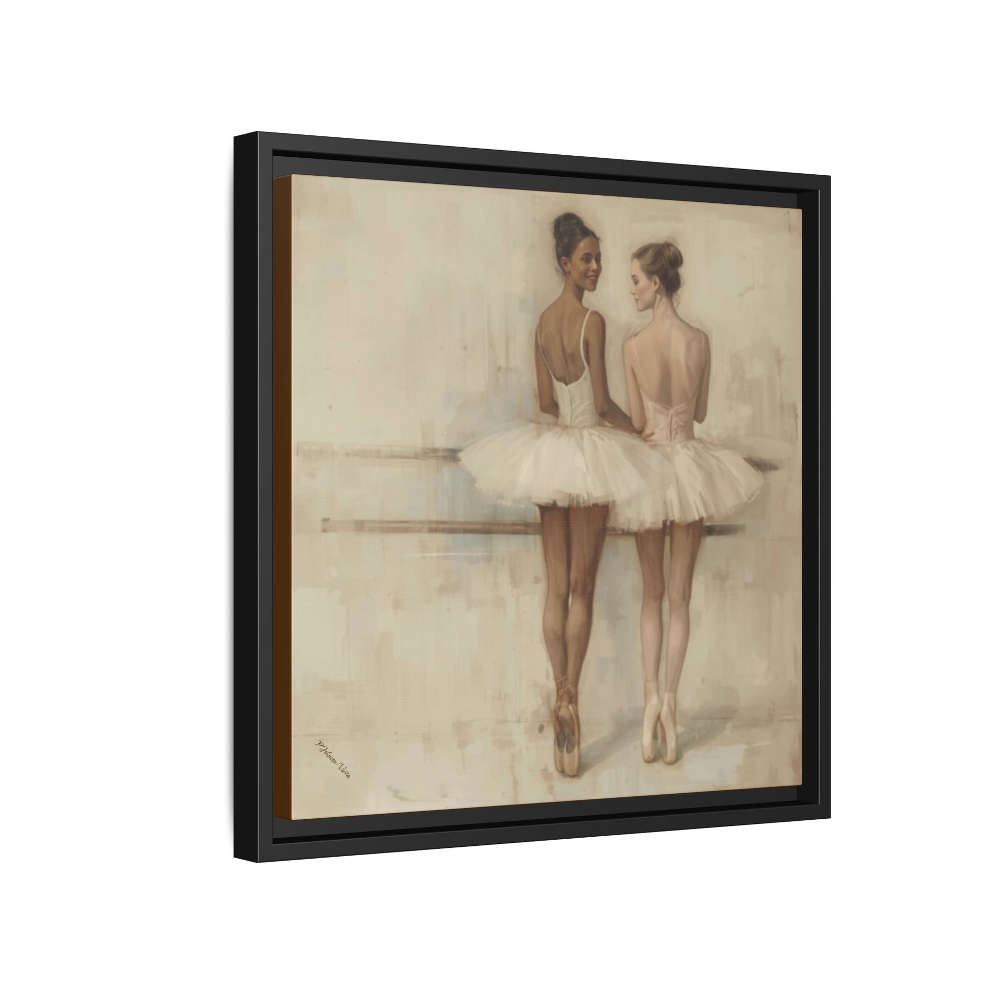 Framed Canvas Print~In the Same Light