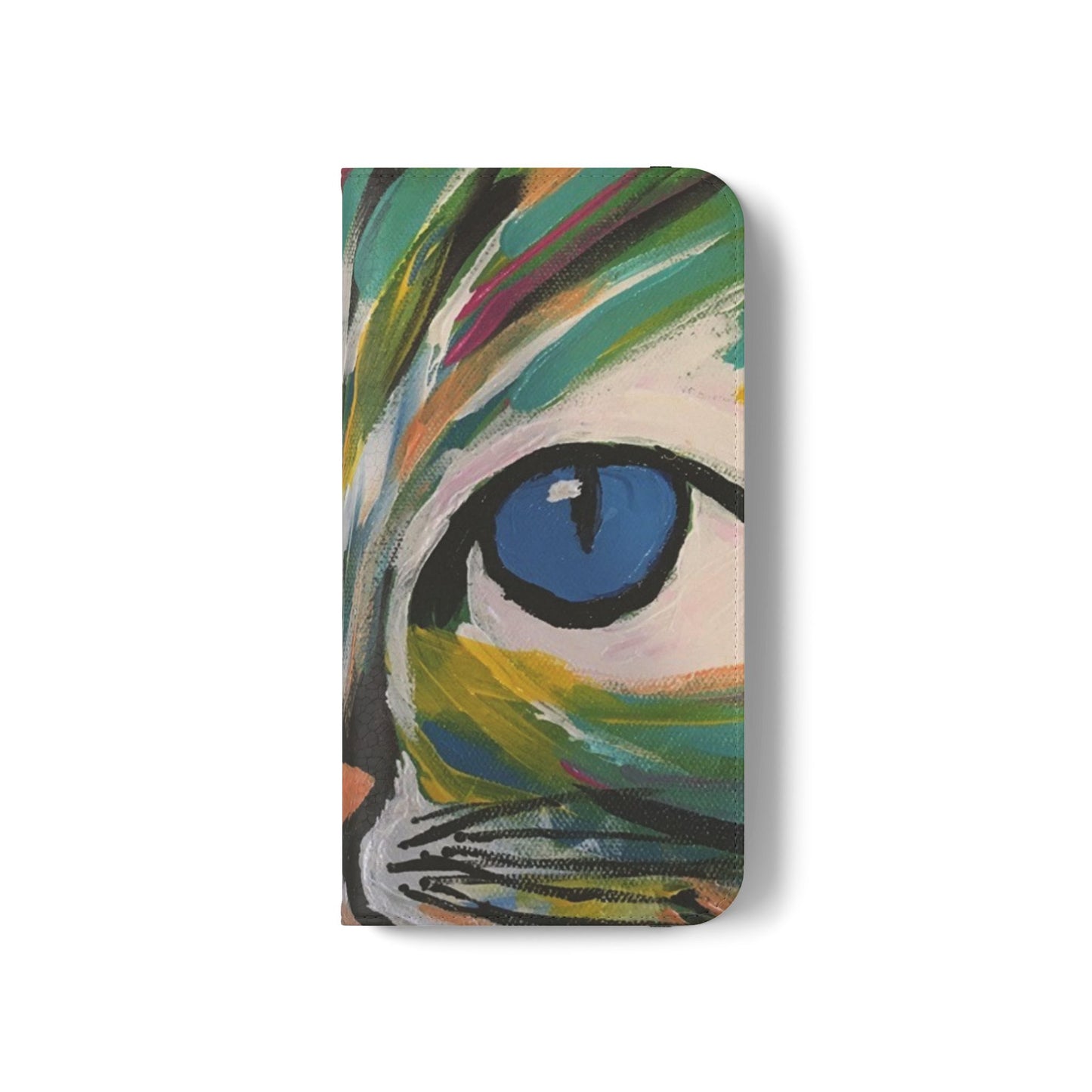 Flip Case-Blue Eyed Cat