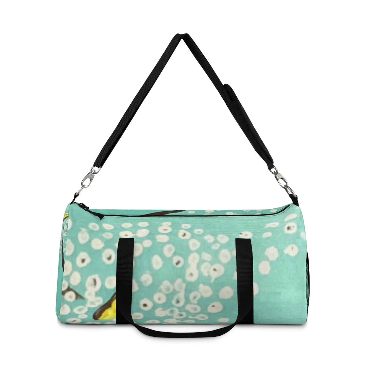 Duffel Bag-White Dandelions