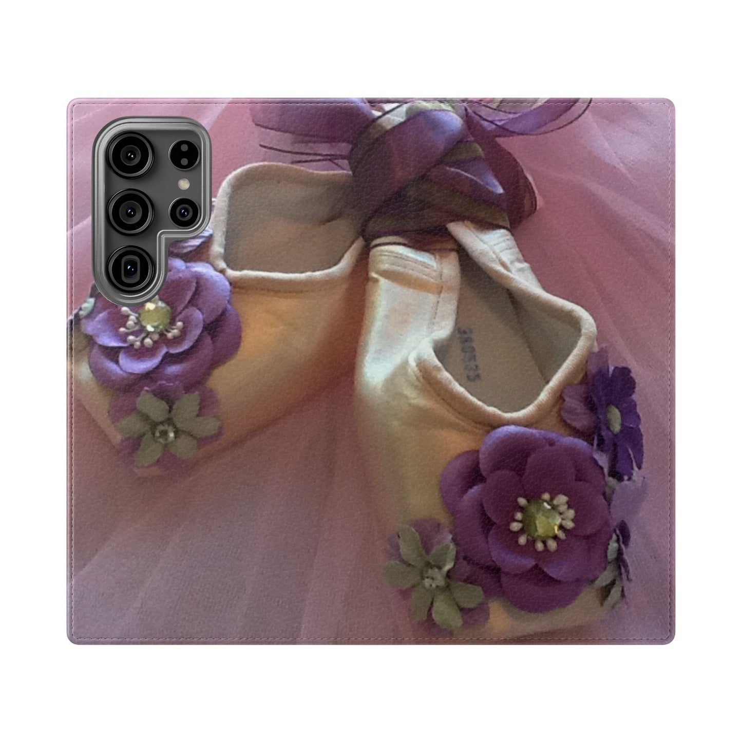 African Violets Design Flip Case
