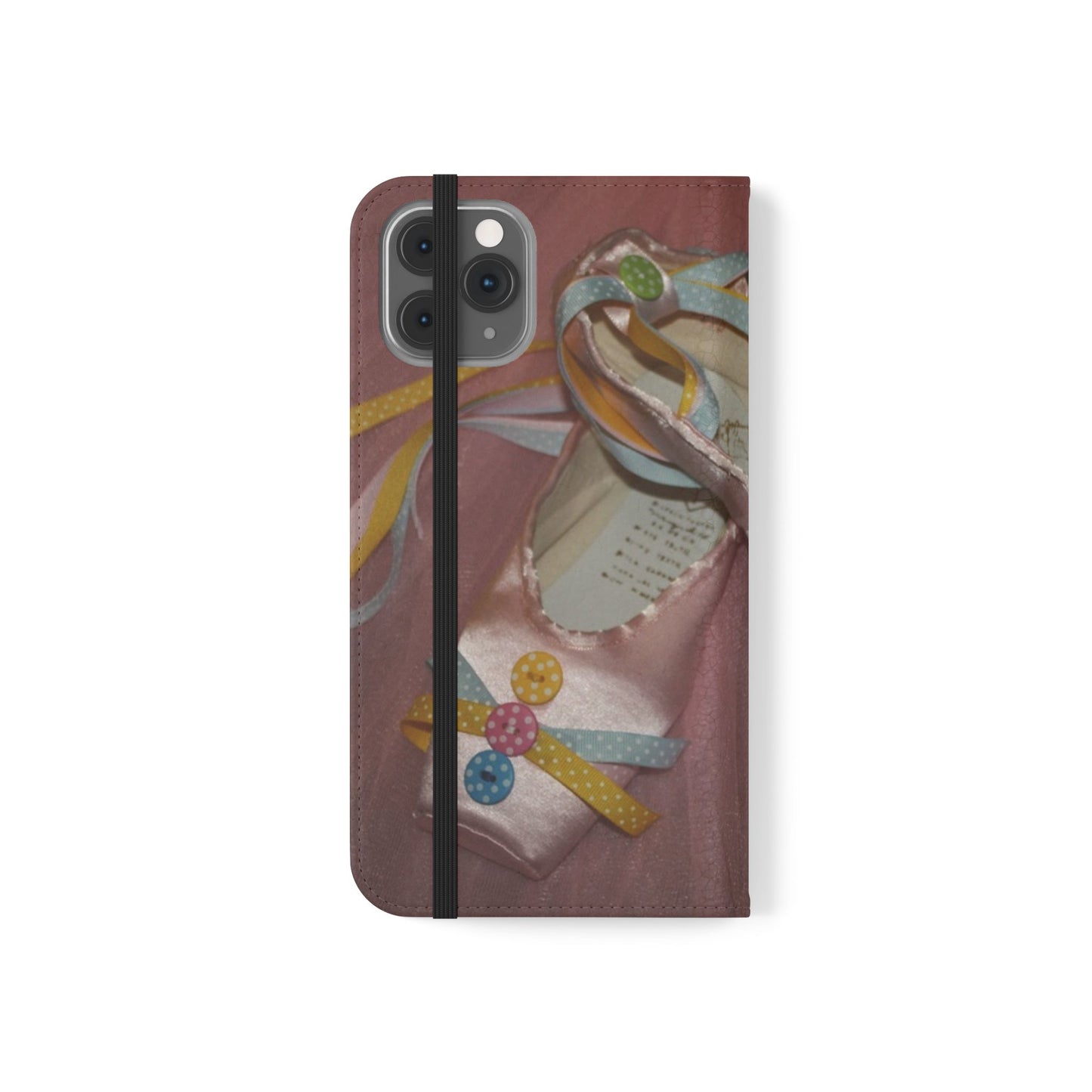 Buttons & Bows Design Flip Case