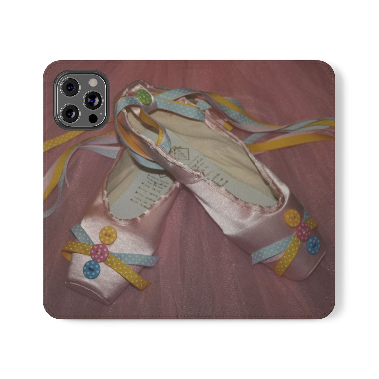 Buttons & Bows Design Flip Case