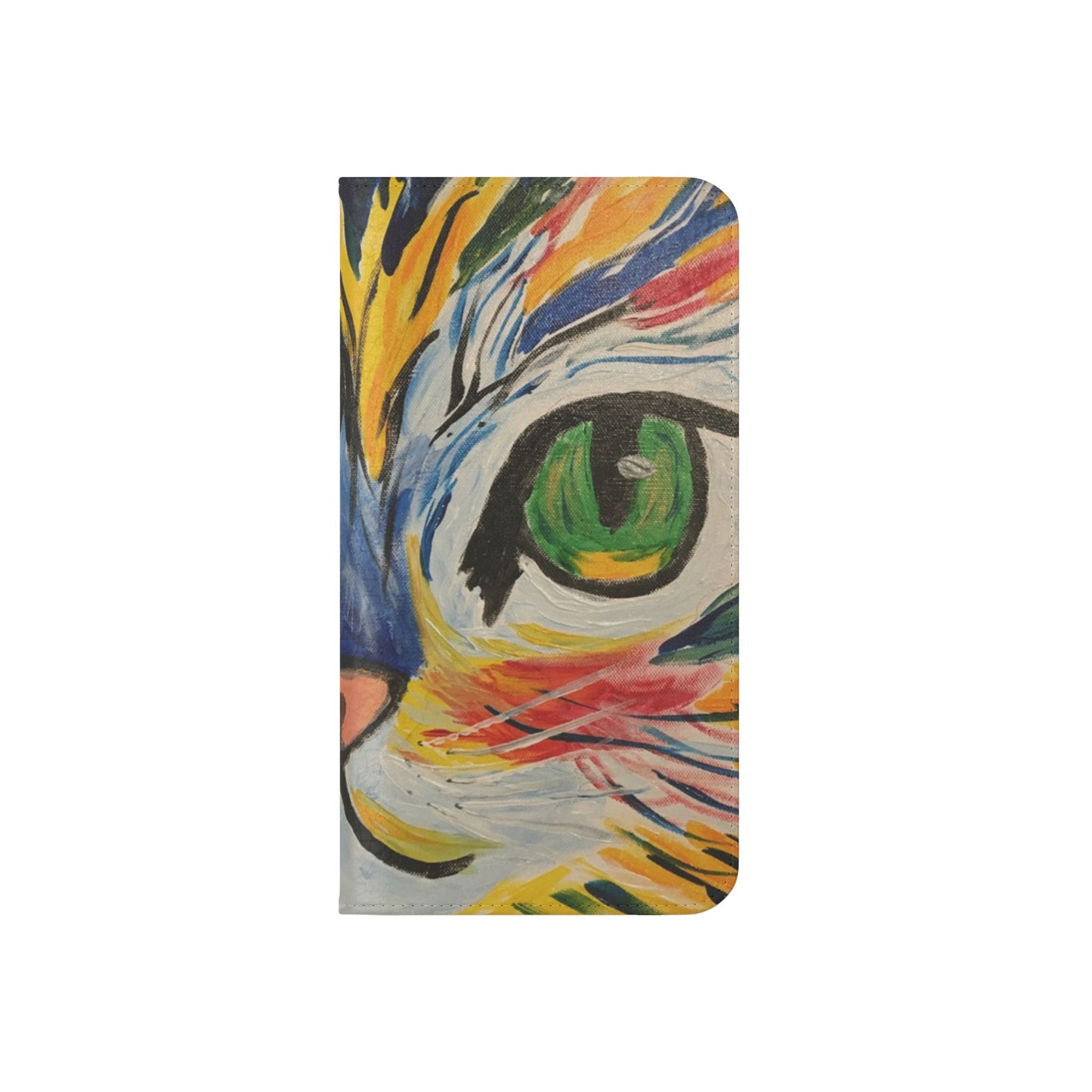 Flip Case-Hazel Eyed Cat