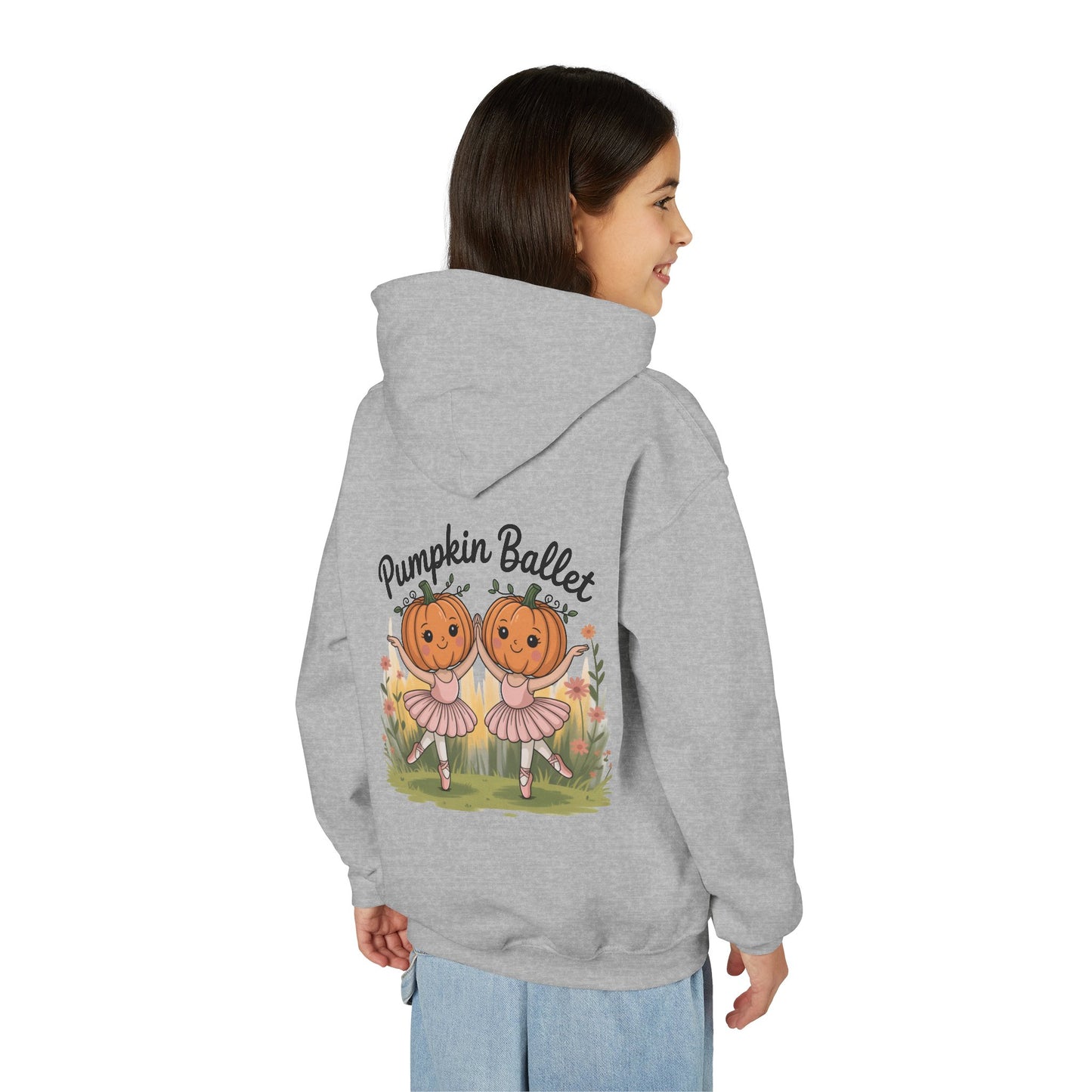 Girl's Pumpkin Ballet Hoodie