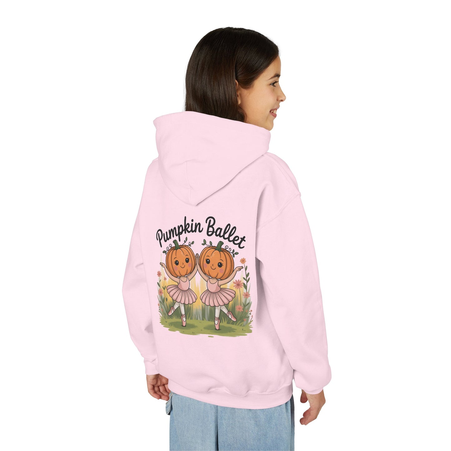 Girl's Pumpkin Ballet Hoodie