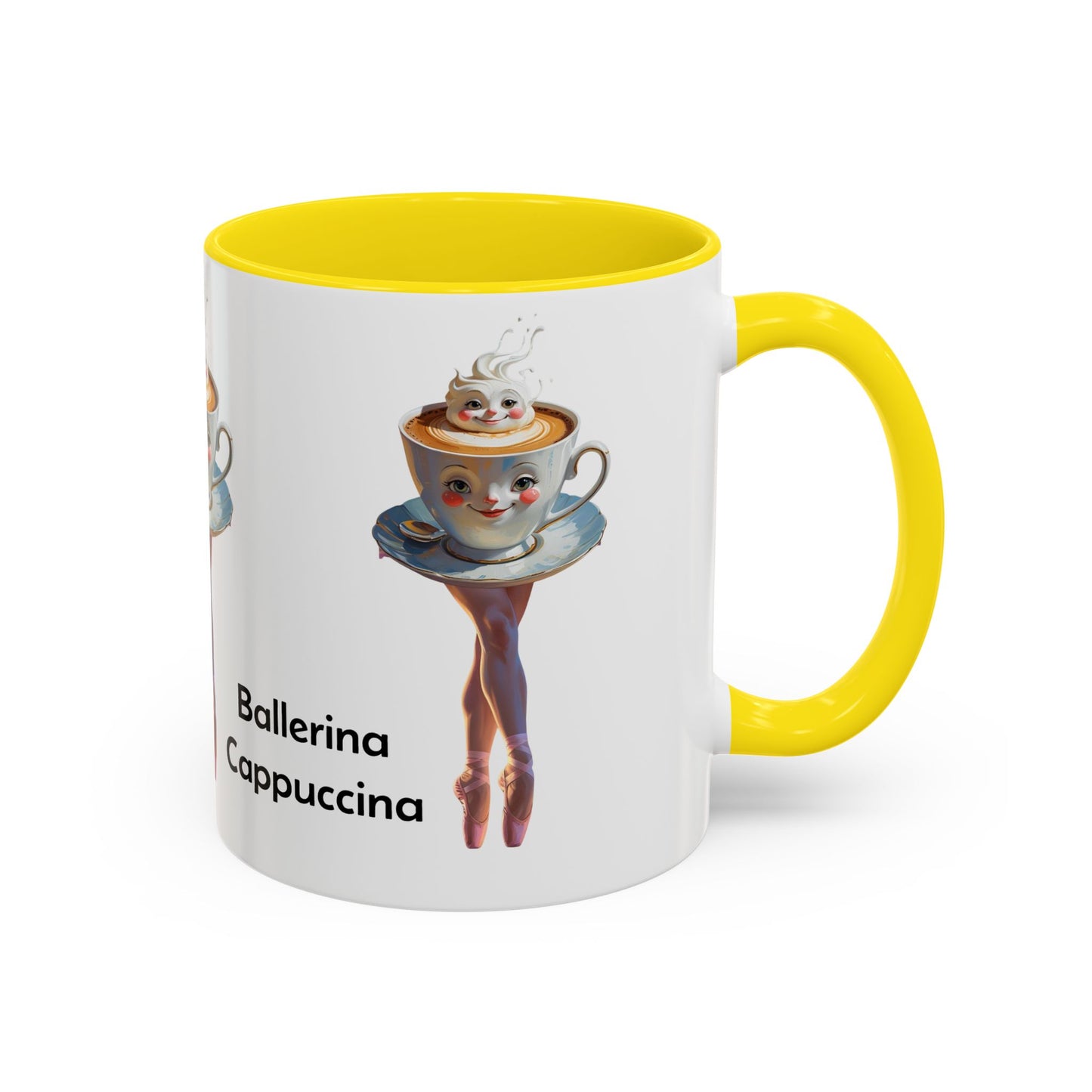 Ballerina Cappuccina Accent Coffee Mug