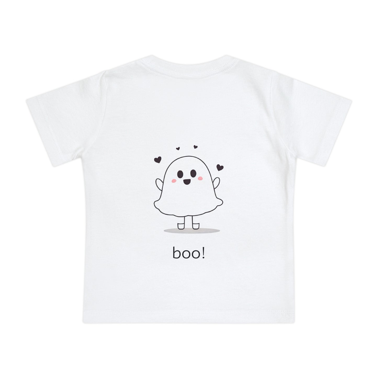 Baby T-Shirt - Cute Ghost Baby Girl Tee
