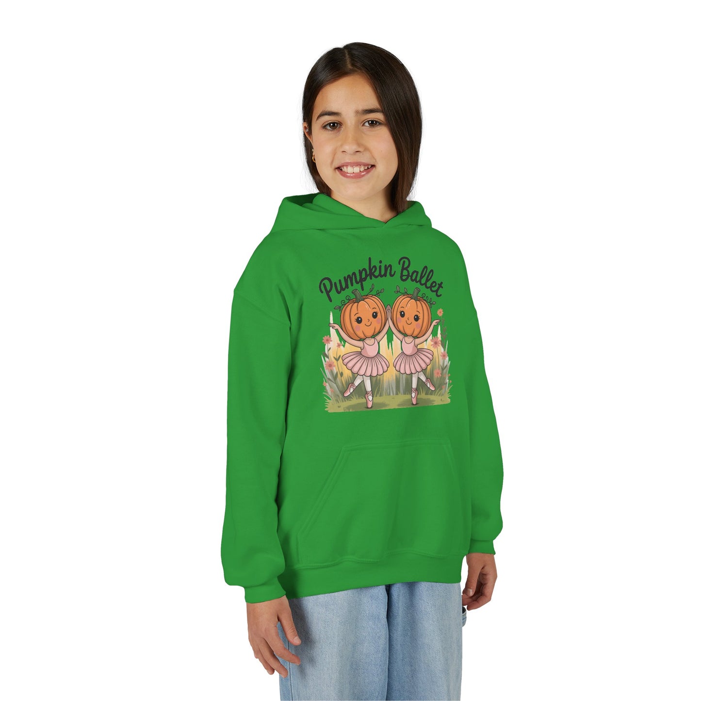Girl's Pumpkin Ballet Hoodie