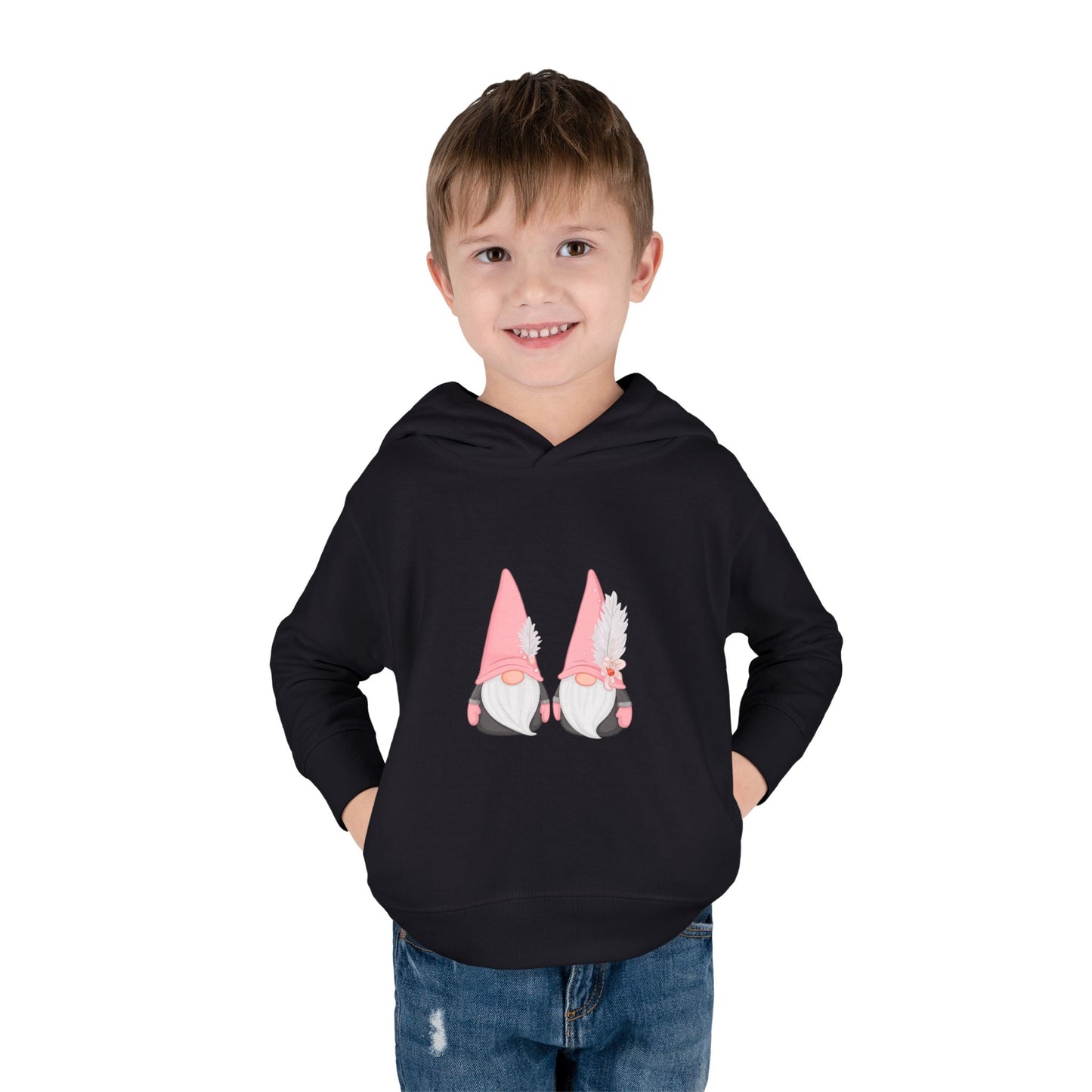 Toddler Hoodie ~ Warm Wishes and Gnome Kisses