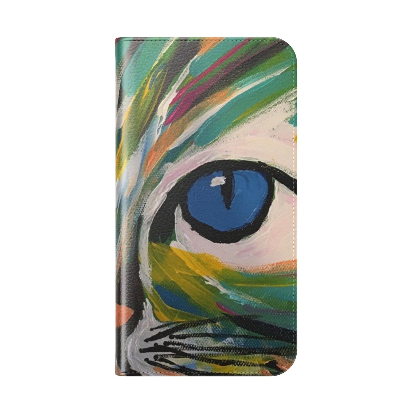 Flip Case-Blue Eyed Cat