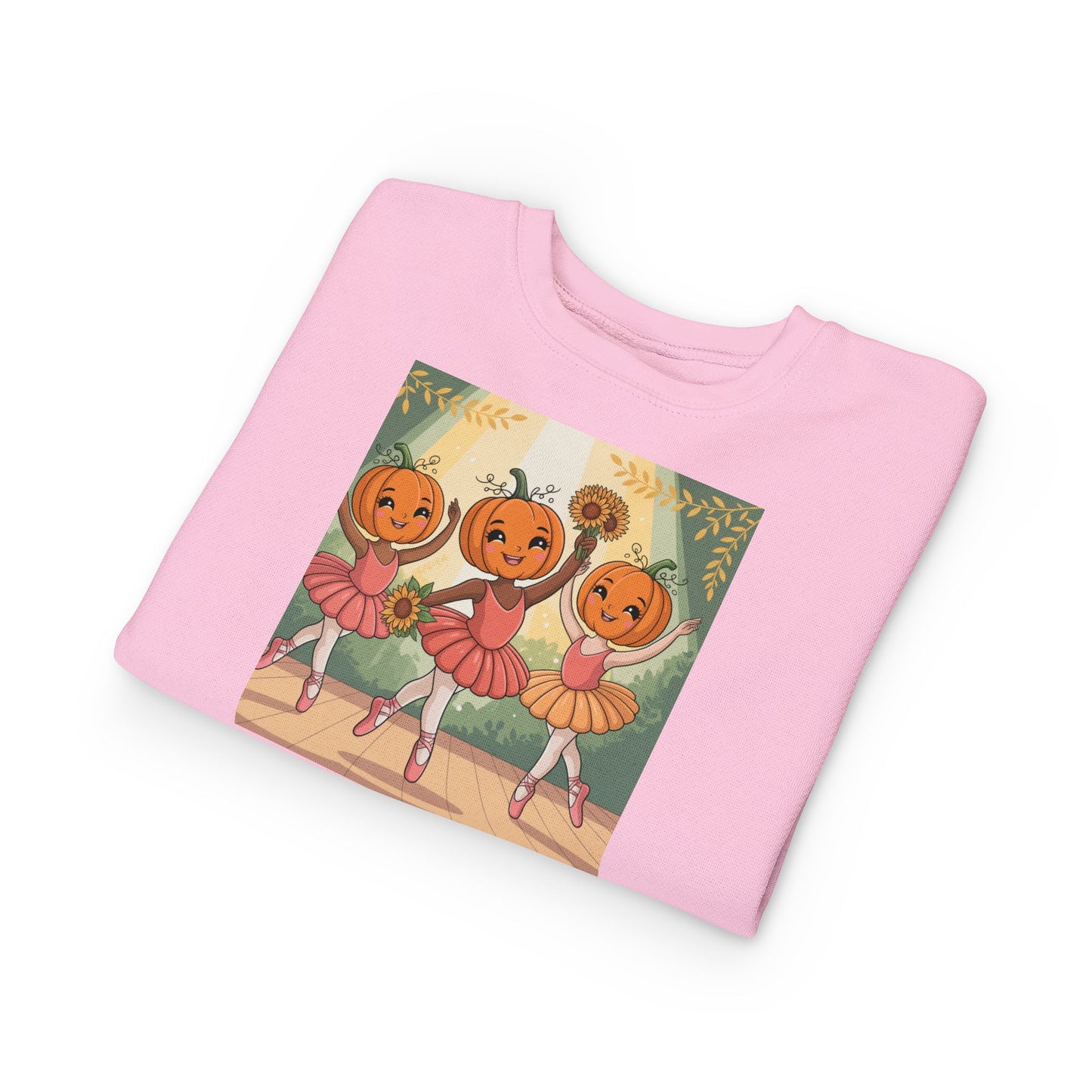 Pumpkin Ballet Toddler Sweatshirt