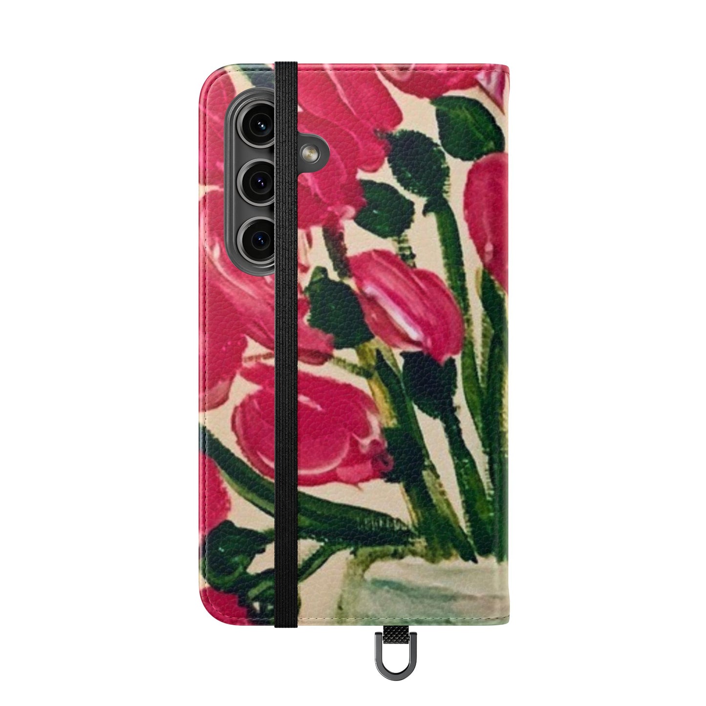 Flip Case-Pink Tulips
