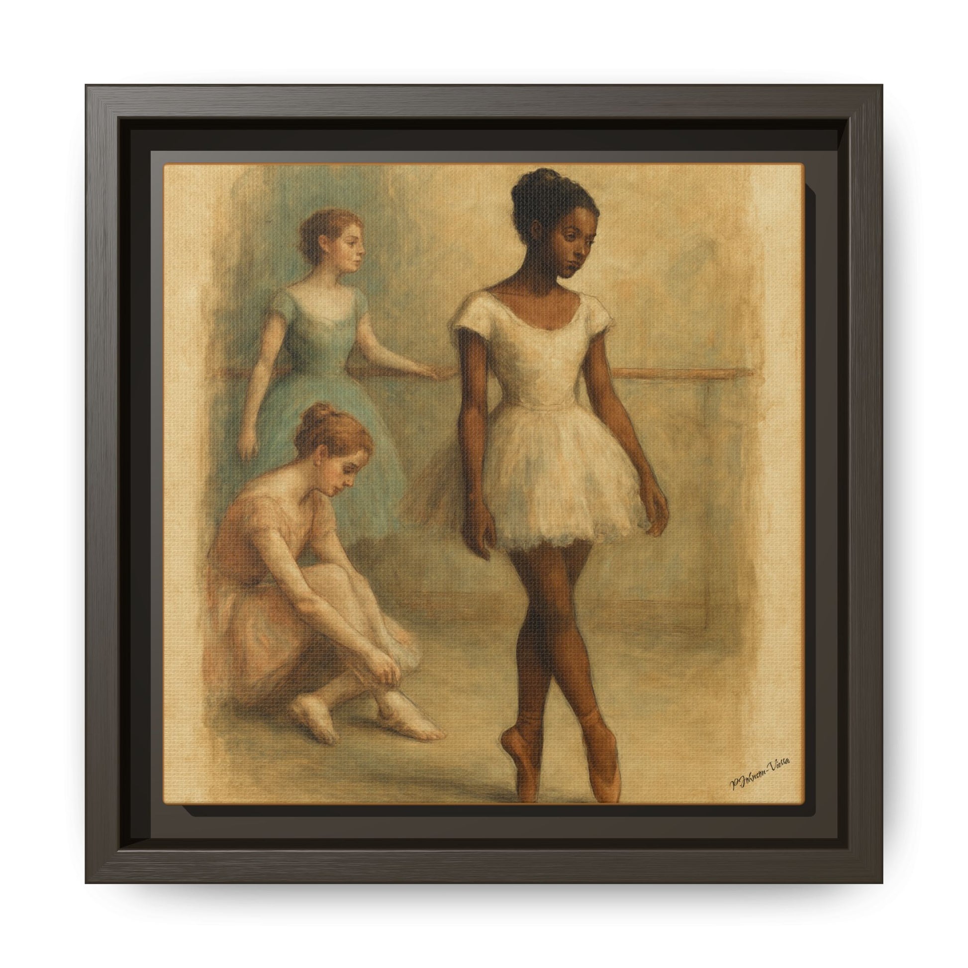 Framed Canvas Print~The Soloist