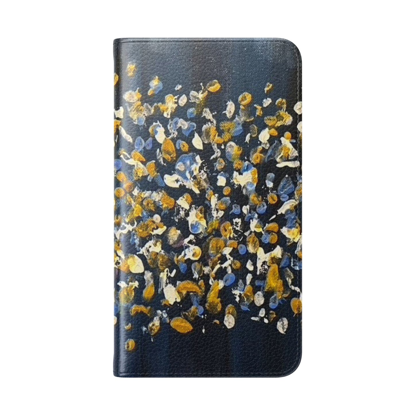 Flip Case-Blue Abstract