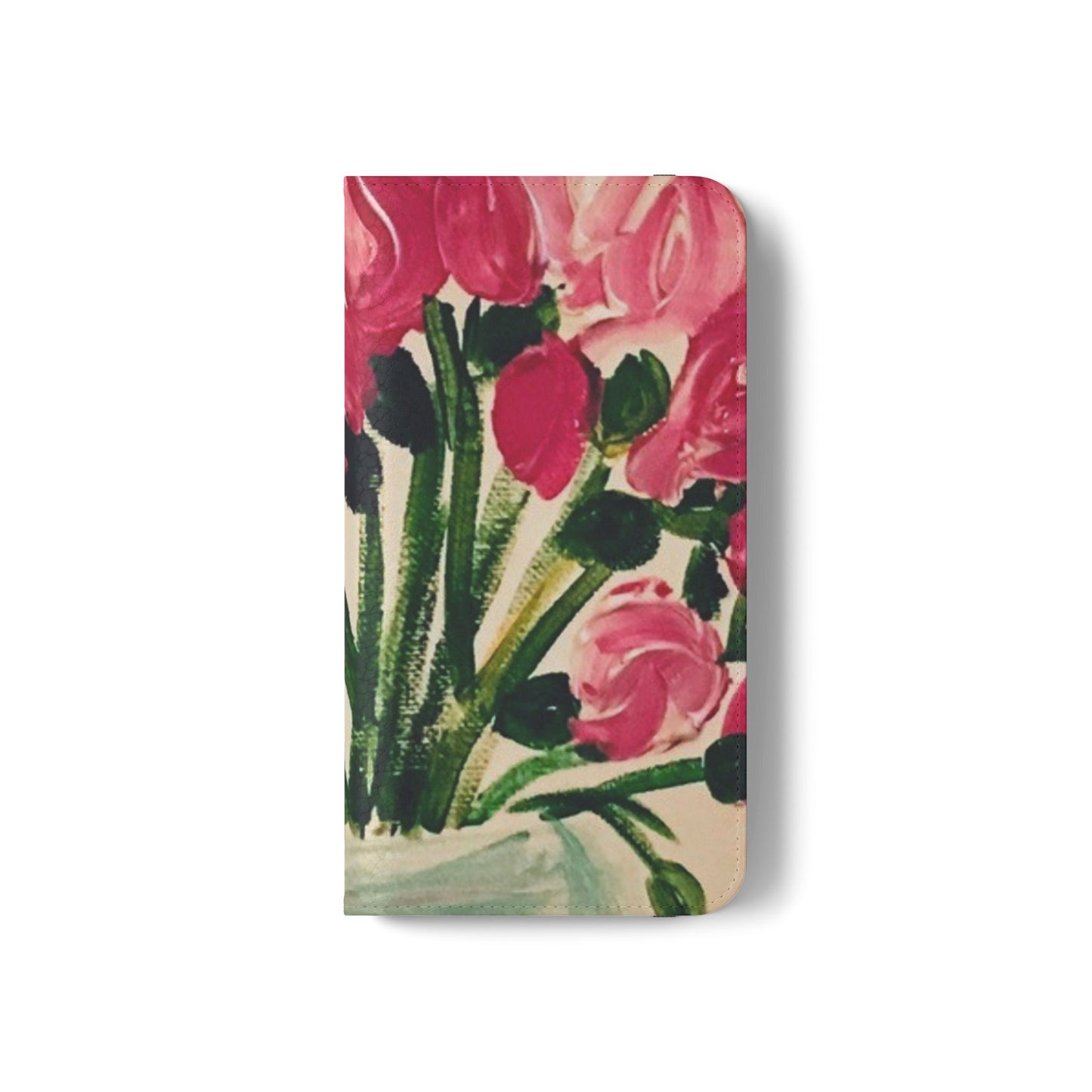 Flip Case-Pink Tulips