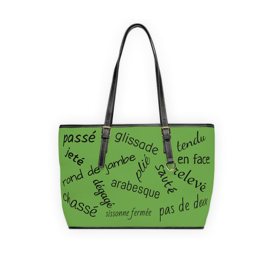 Chic Ballet Shoulder Bag (Green)