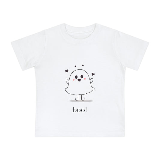 Baby T-Shirt - Cute Ghost Baby Girl Tee