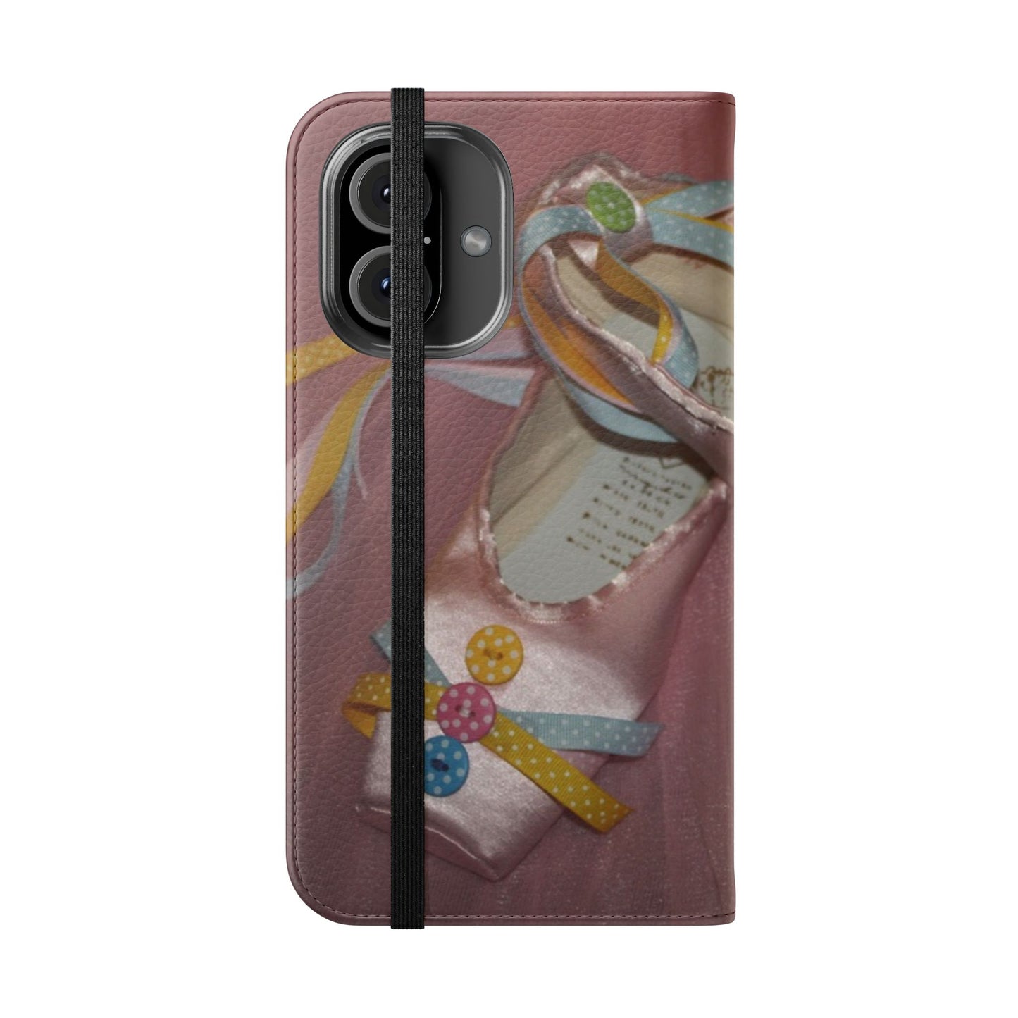 Buttons & Bows Design Flip Case