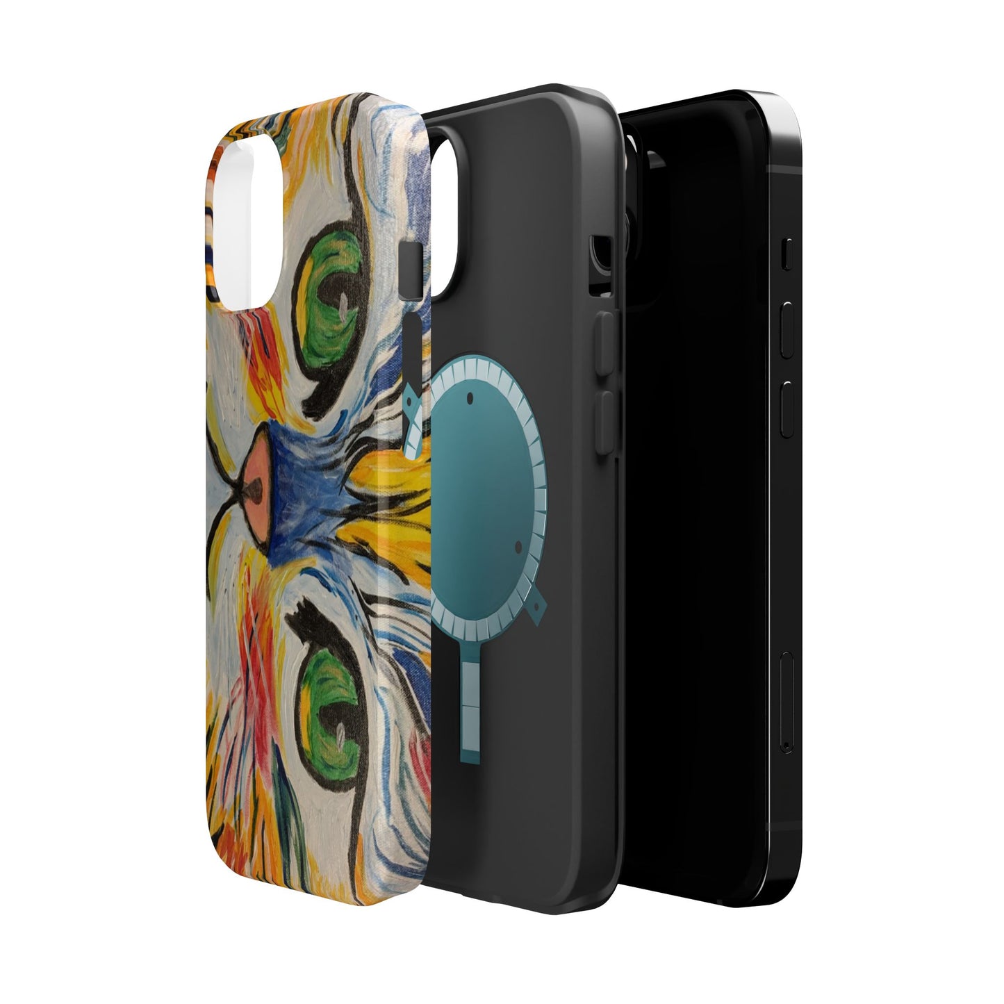 Magnetic Case-Hazel Eyed Cat