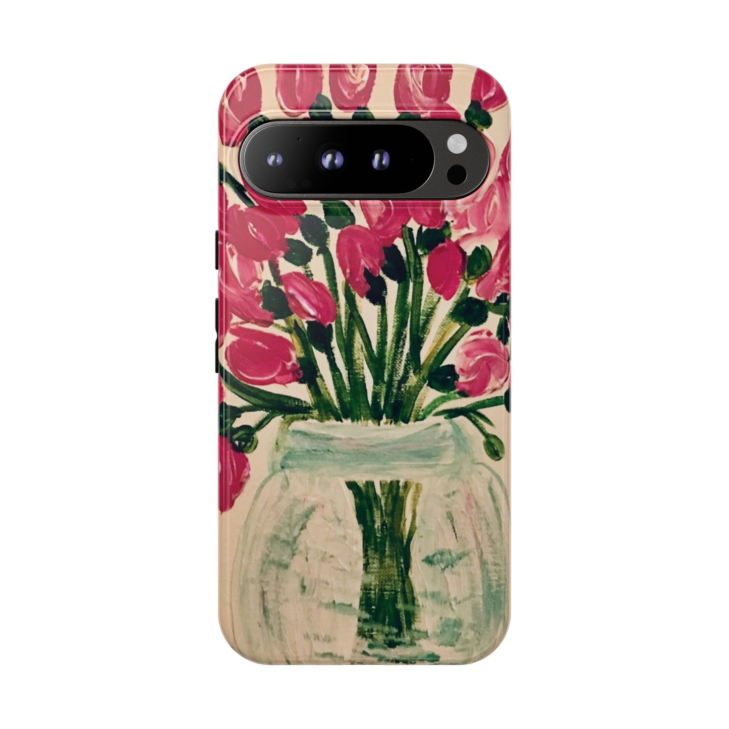 Phone Case-Pink Tulips