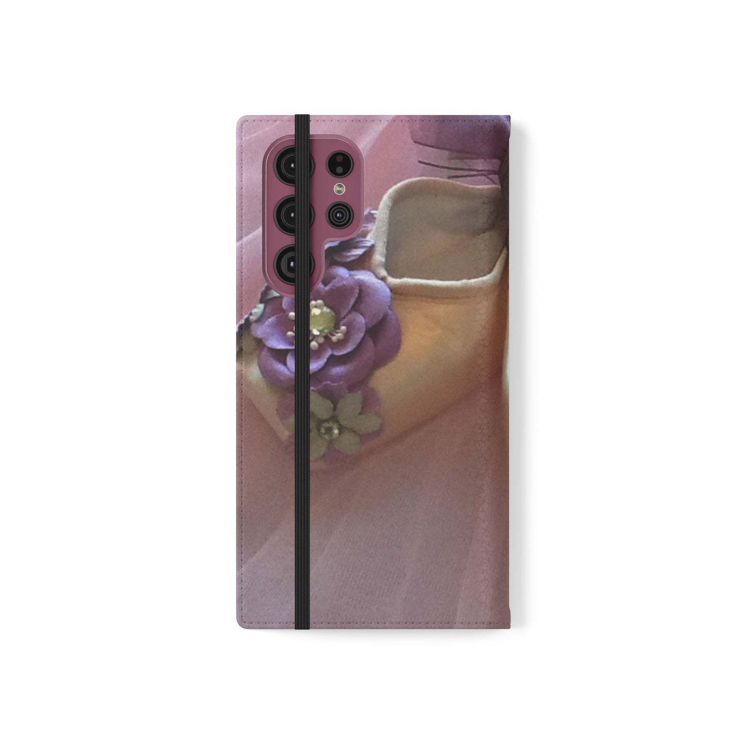 African Violets Design Flip Case