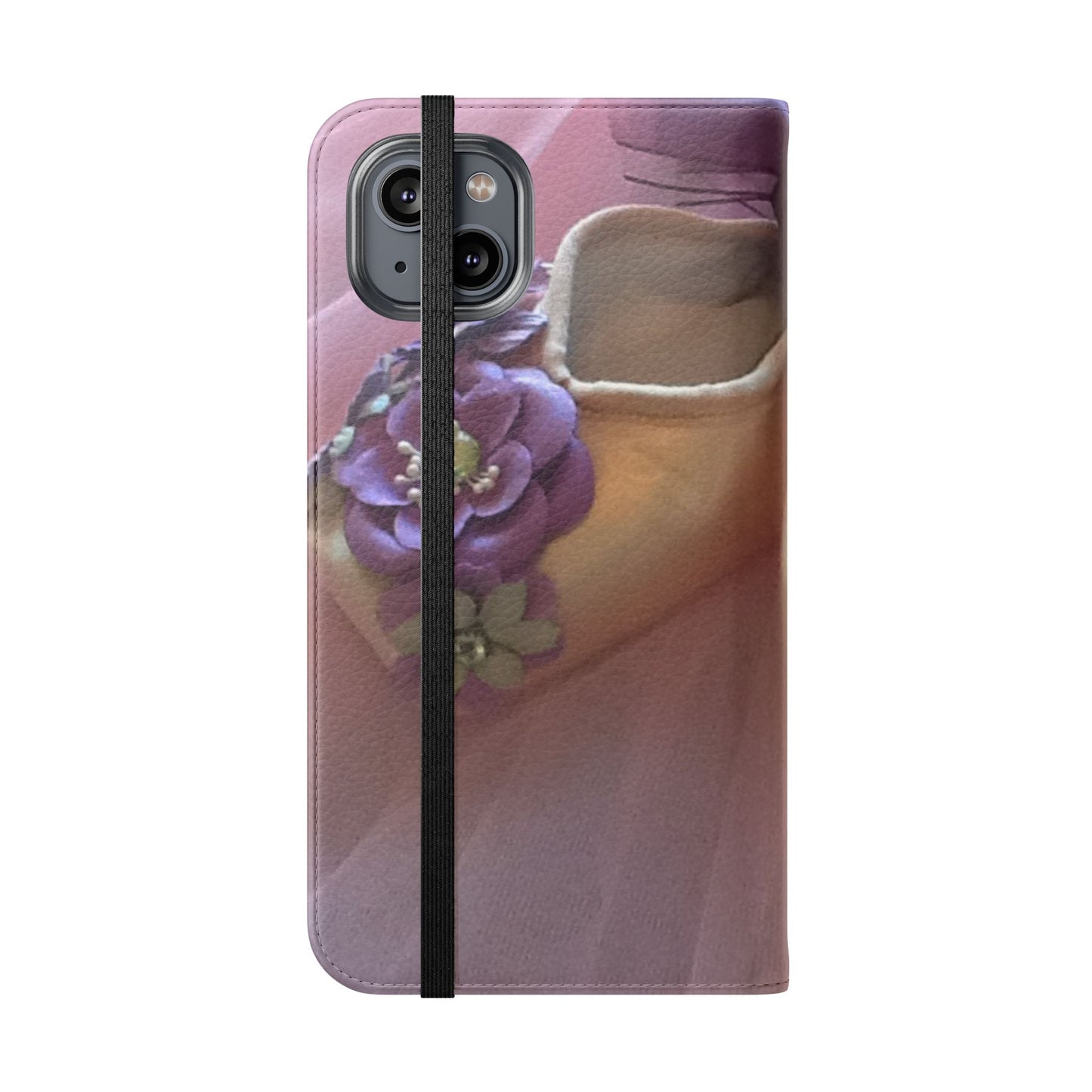 African Violets Design Flip Case