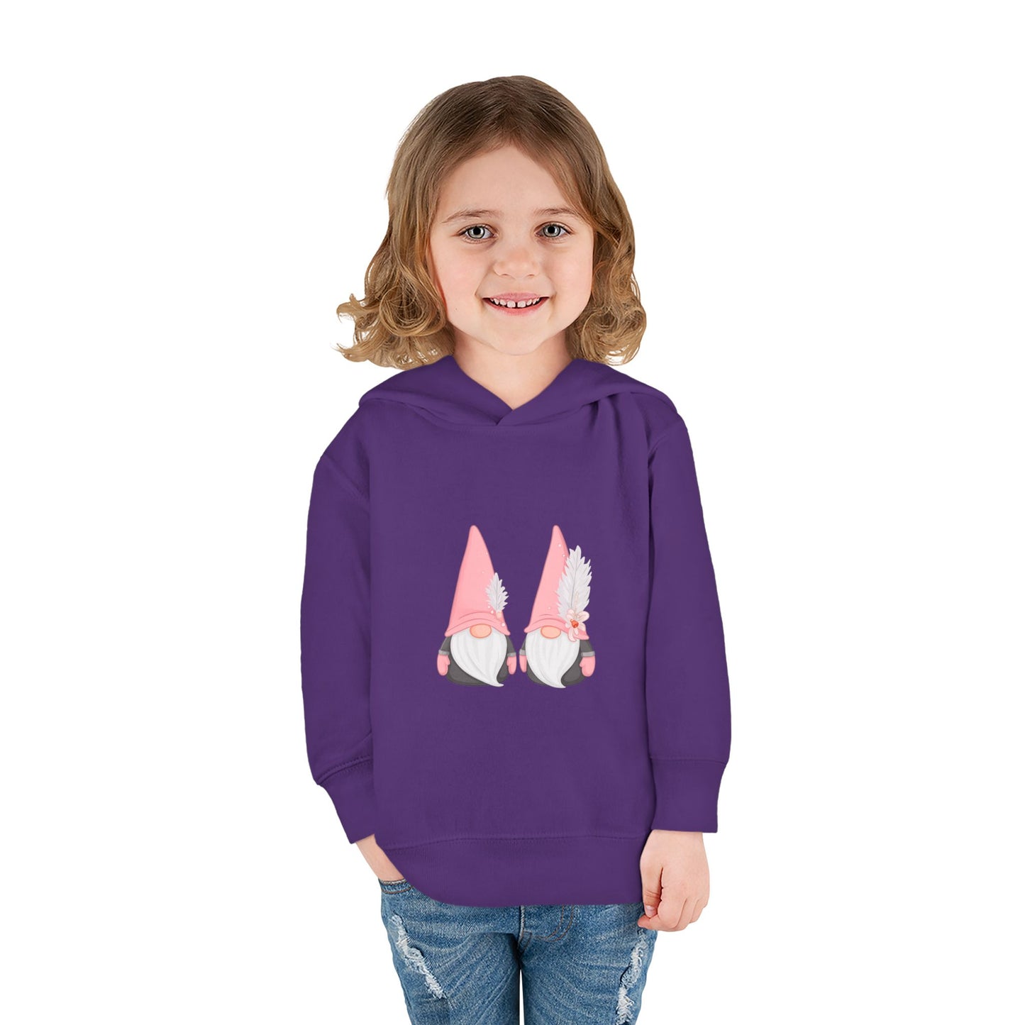 Toddler Hoodie ~ Warm Wishes and Gnome Kisses