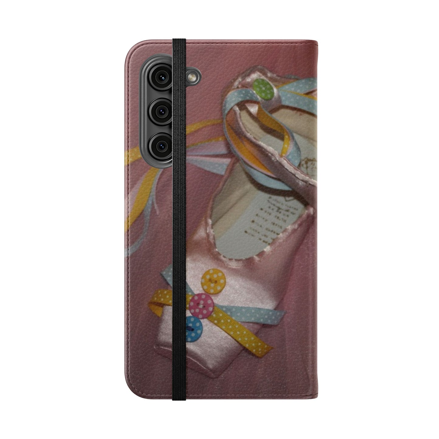 Buttons & Bows Design Flip Case