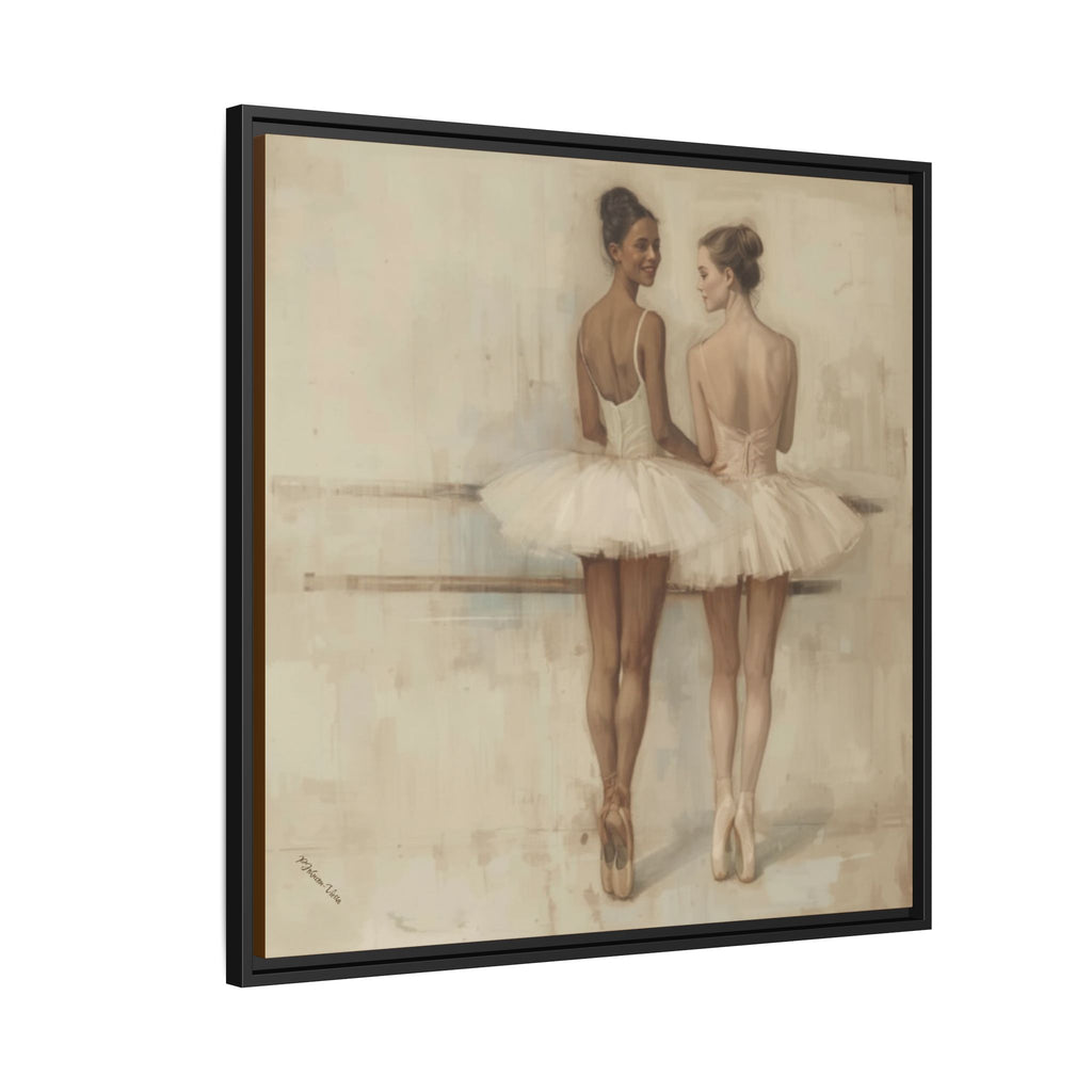 Framed Canvas Print~In the Same Light
