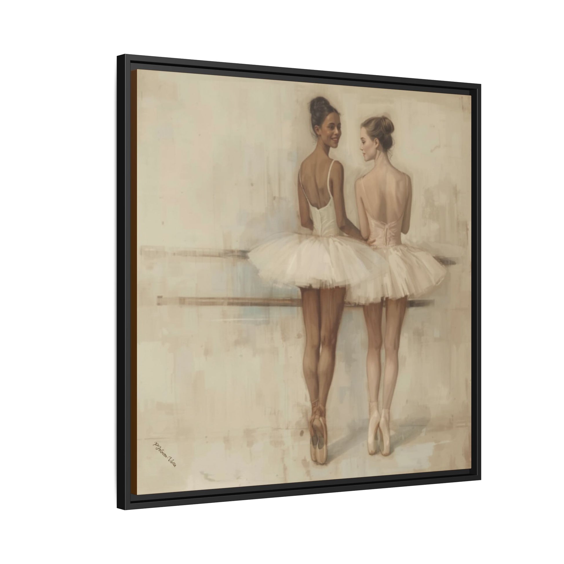 Framed Canvas Print~In the Same Light
