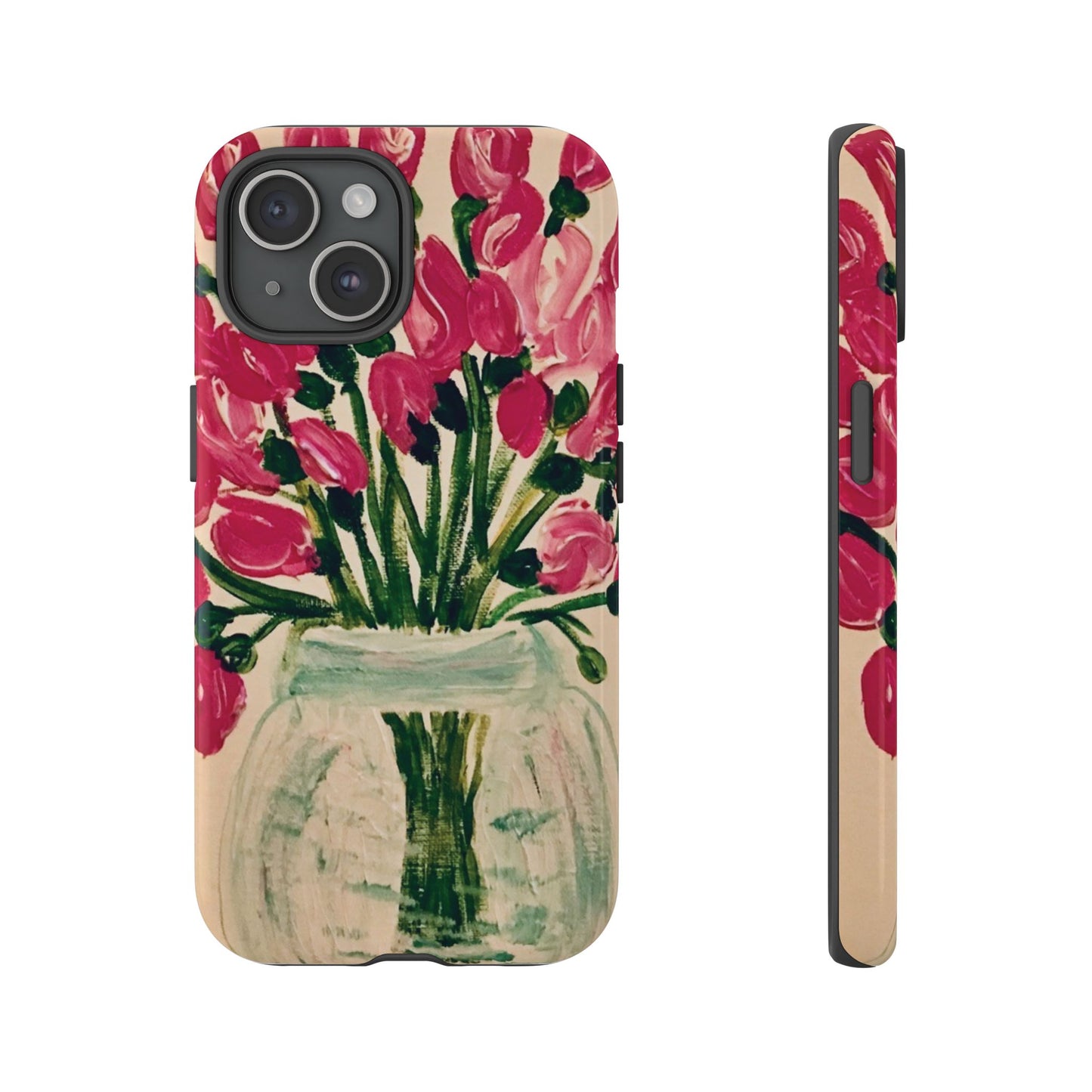 Phone Case-Pink Tulips