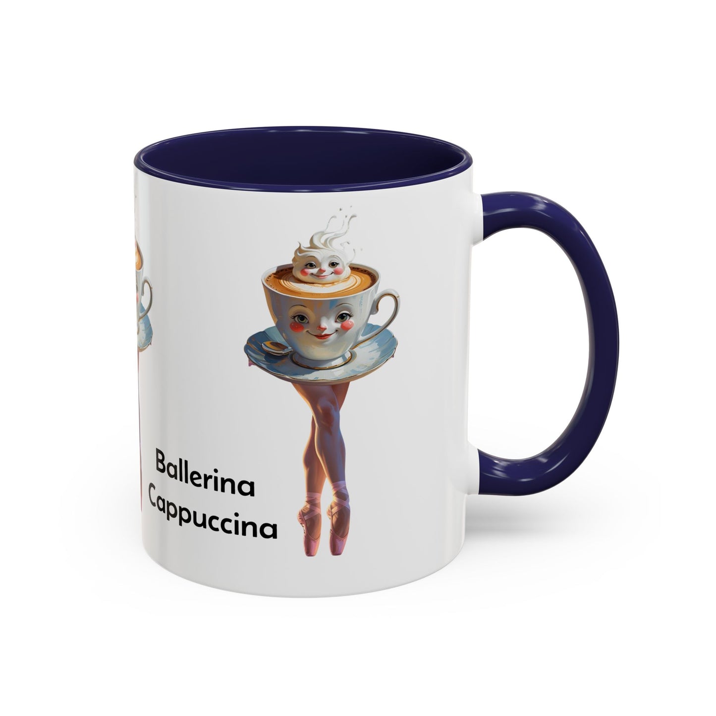 Ballerina Cappuccina Accent Coffee Mug