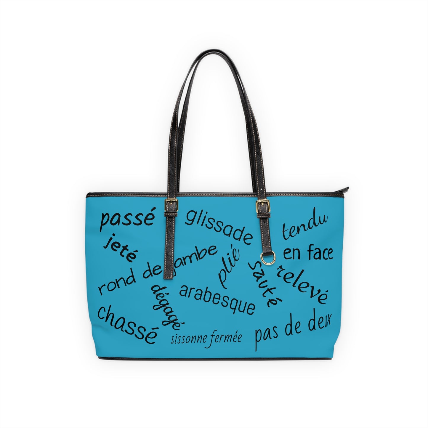 Chic Ballet Shoulder Bag (Turquoise)