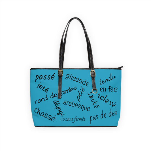 Chic Ballet Shoulder Bag (Turquoise)