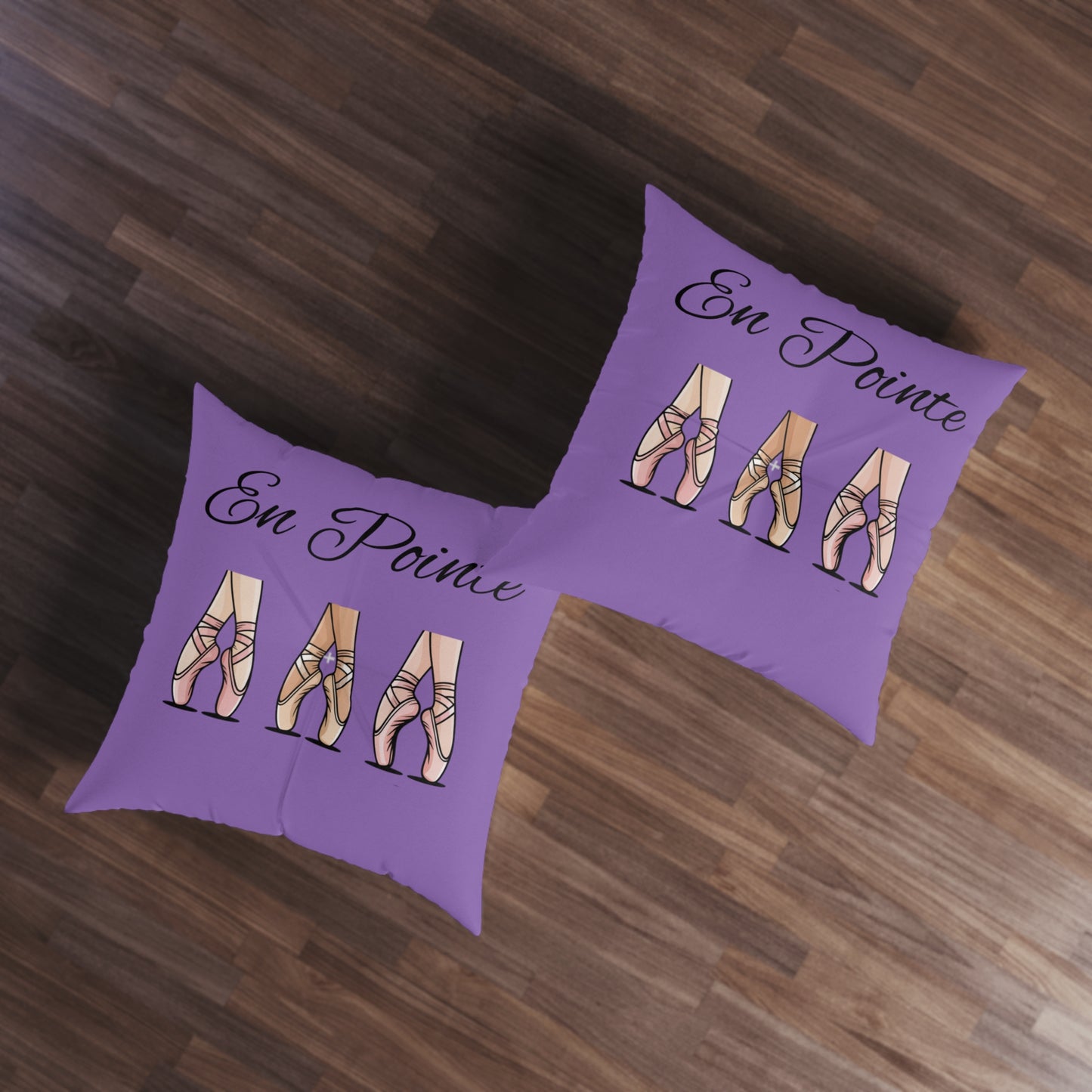 Tufted Floor Pillow~En Pointe