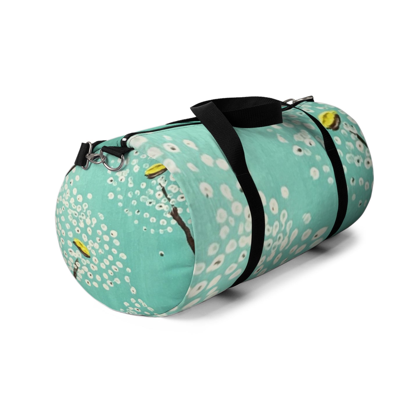 Duffle Bag~White Dandelions