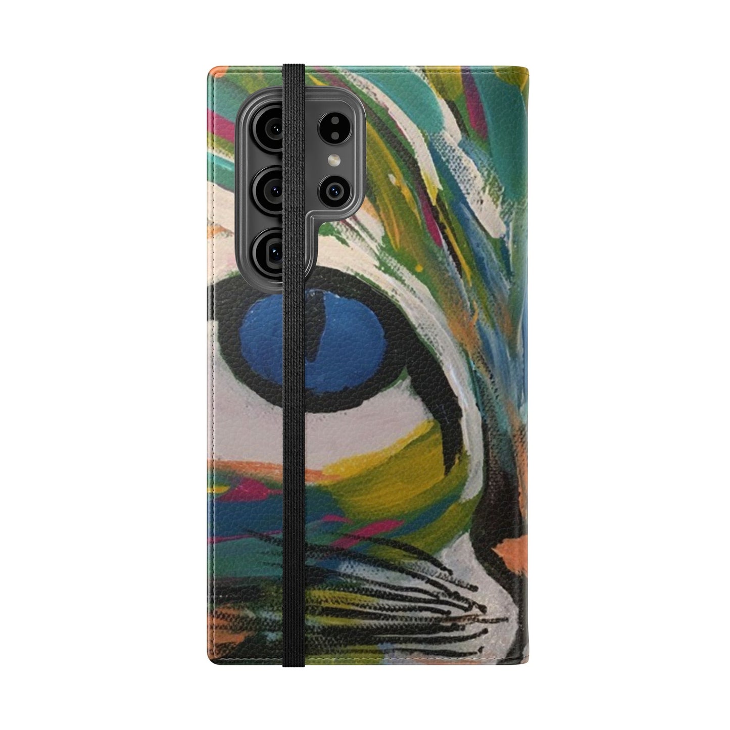 Flip Case-Blue Eyed Cat