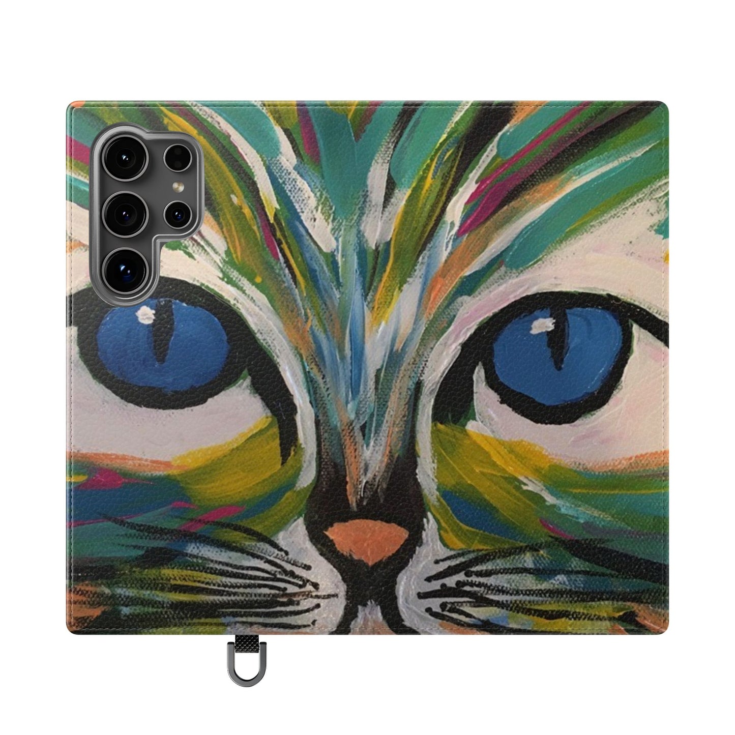 Flip Case-Blue Eyed Cat