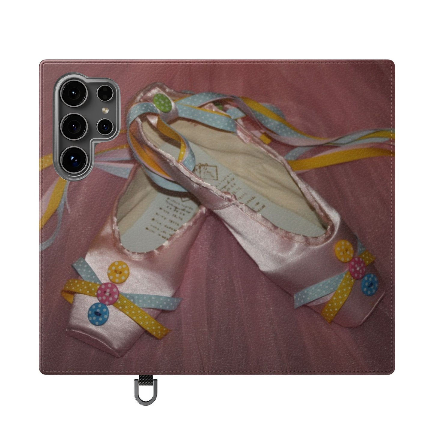 Buttons & Bows Design Flip Case